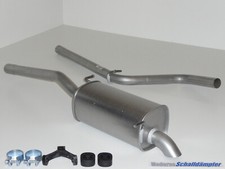 Abgasanlage VW Caddy IV 1.6TDi -16V 55/75 KW, 2.0TDi -16V 103 KW, Kasten, Kombi