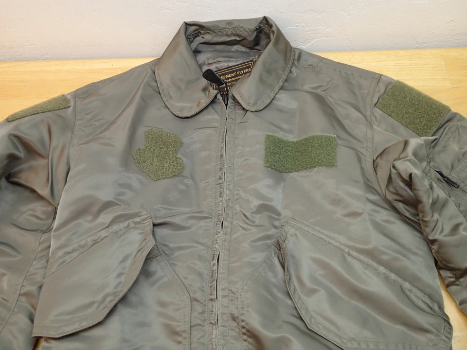 Cockpit USA Z2285 US Fighters Aviators Flight Kit Jacket Size XS Has Stains READ - Image 2 of 4