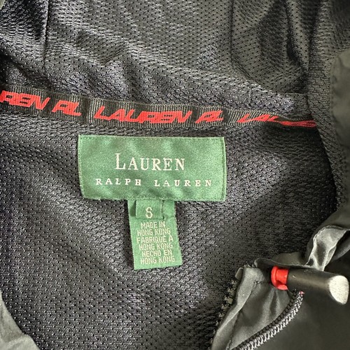 Lauren Ralph Lauren Windbreaker Hooded Track Full ZIP Jacket Womens Size Small - Picture 7 of 10