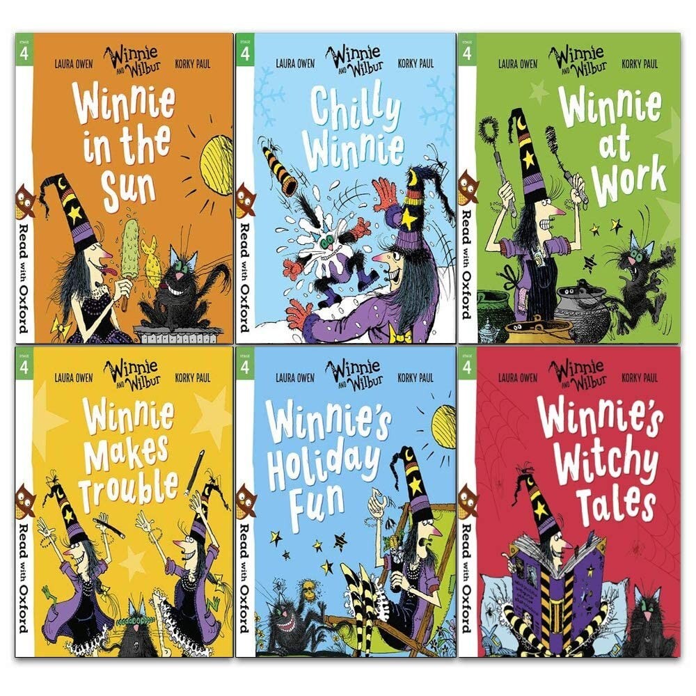 Read With Oxford: Winnie and Wilbur 6 Books Collection Set Level Stage 4 Age 5-6 - Image 4