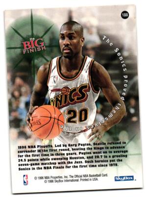 1996-97 Hoops Gary Payton #188