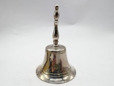 VINTAGE VERSILBERTE SERVICEGLOCKE VERZIERTES DESIGN GRAND CENTRAL MARKIERT ELKINGTON