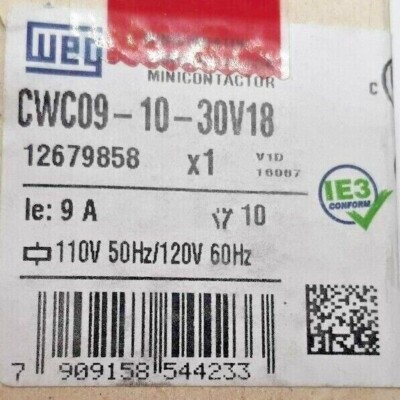 Weg CWC09-10-30V18 Contactor