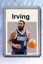 Kyrie Irving - Artist Signed Art Card 1/10