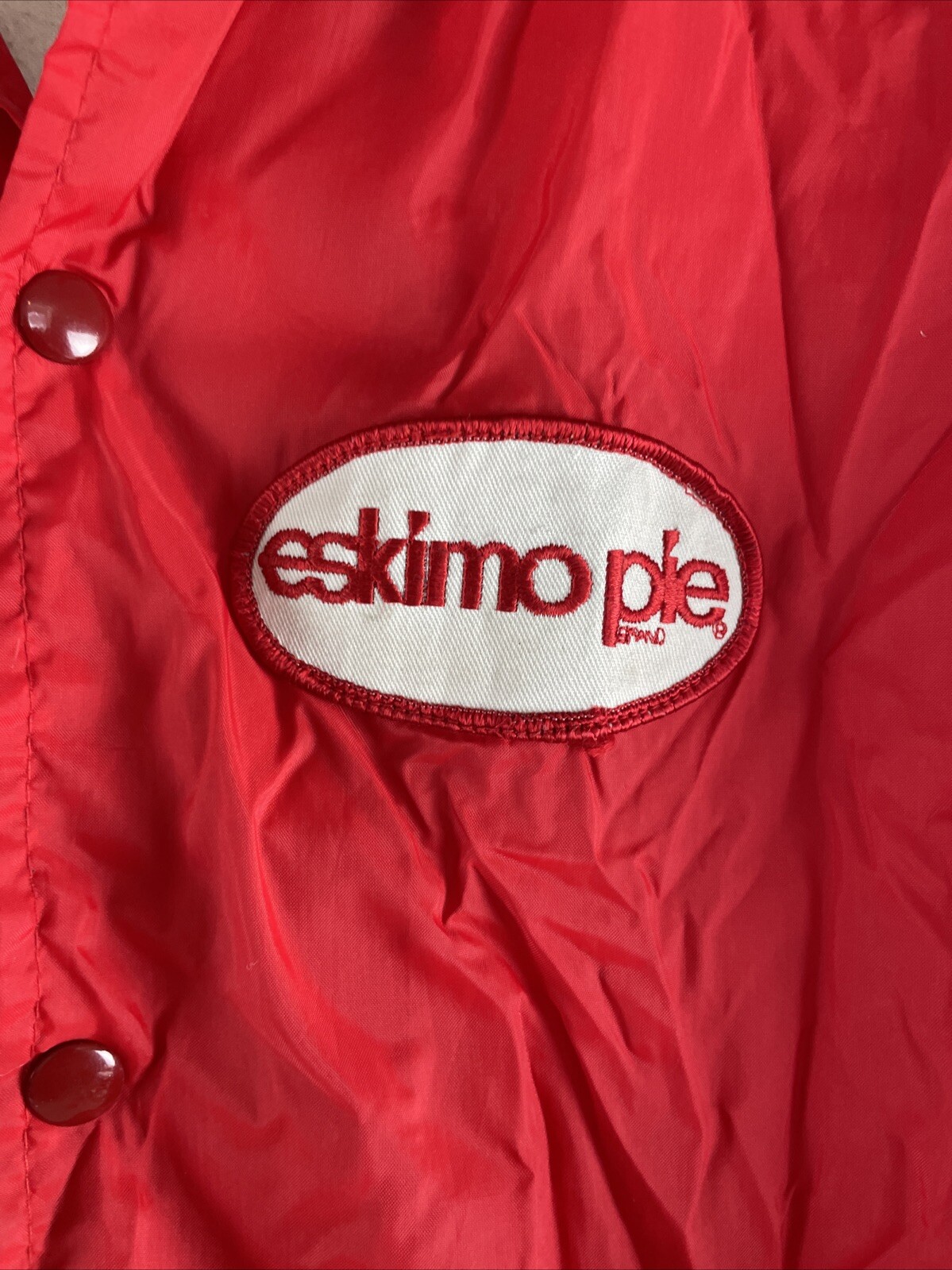 Vintage Eskimo Pie Jacket Red Medium Patsy Bee Ic… - image 2