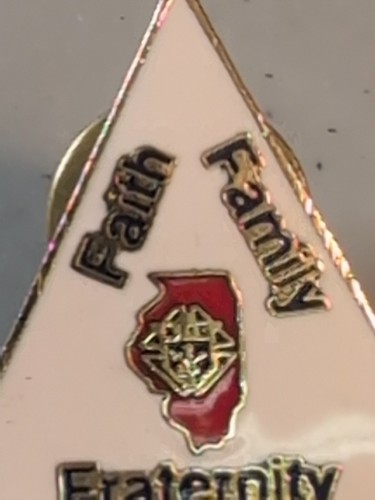 Caballeros de Colón Illinois Fe Familia Fraternidad Triángulo Solapa Sombrero Prendedor (#1) - Imagen 19 de 24
