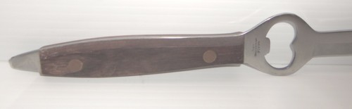 Vintage 12 Inch Warco Knife With Bottle Opener - Range Funeral Home - Picture 2 of 13