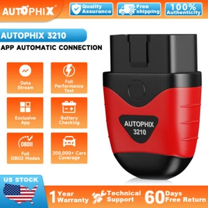 OBD2 Lecteur de code de scanner Bluetooth de voiture OBDII Outil de diagnostic pour iPhone Android