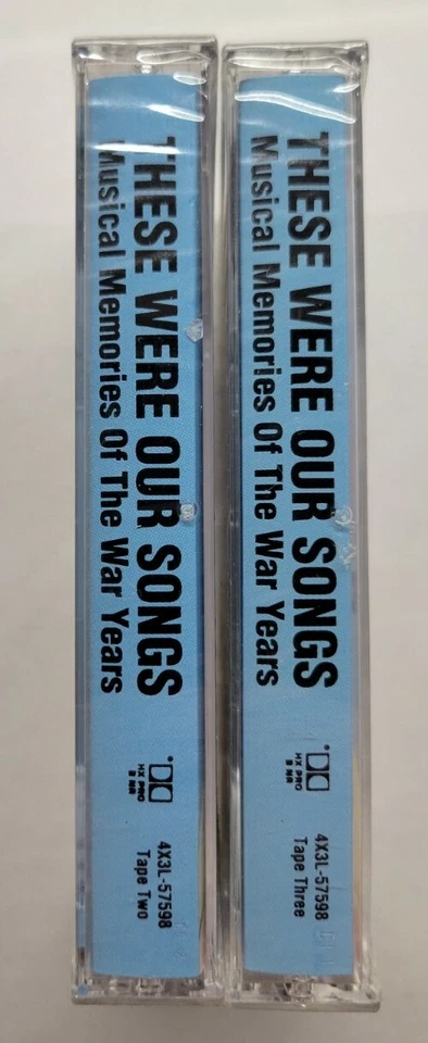 These Were Our Songs Musical Memories of War Years Tapes 2 & 3 (Cassette, 1991) - Image 2 of 3