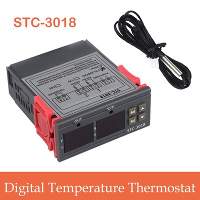 STC-3018 Digitaler Temperaturregler Grad Sensor Digital-Thermostat Instrument