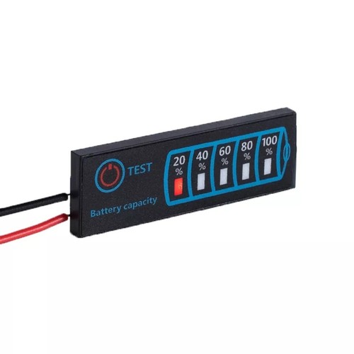Anzeige Ladezustand Akkukapazität Display Modul Echtzeit Monitor 1-8s 5-30V - Bild 4 von 7