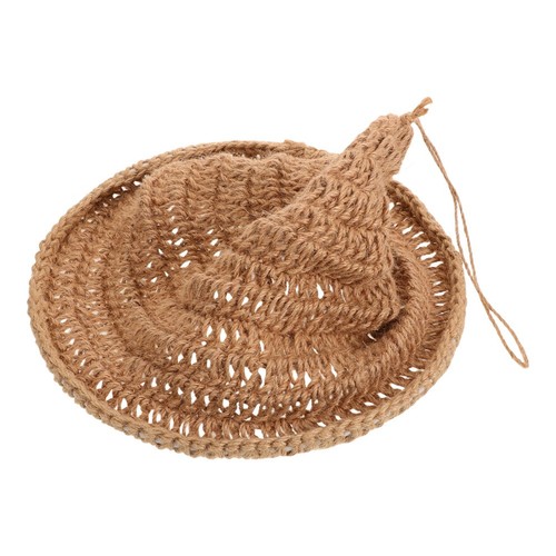 woven-light-shade-handmade-wizard-hat-shape-decor-hanging-lampshade