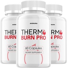 (3 Pack) Thermo Burn Pro Capsules –  ThermoBurn Advanced Formula Natural Blend