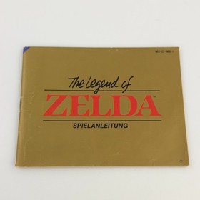 Nintendo NES Spiel: The Legend of Zelda - Modul Anleitung OVP Karte (PAL-B NOE)