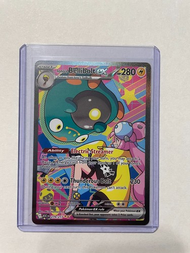 Pokemon TCG Iono's Bellibolt ex 279/217 Me: Ascended Heroes Holo