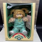 Vintage Cabbage Patch Kids Doll 1984 Box Feliza Janina Blonde Overalls Pacifier