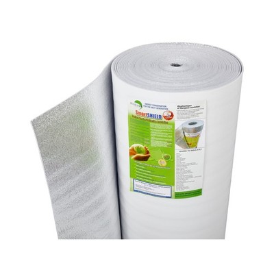SmartSHIELD -5mm 48'' x50ft Reflective Foam Core Insulation roll, Cold and Hea...