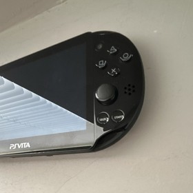 PS Vita 2000 Black Console Region Free Japan Tested Near Mint with Game