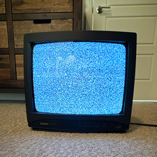 Symphonic ST413A 13 in CRT TV 480i NTSC Coaxial F Black 60Hz 1999