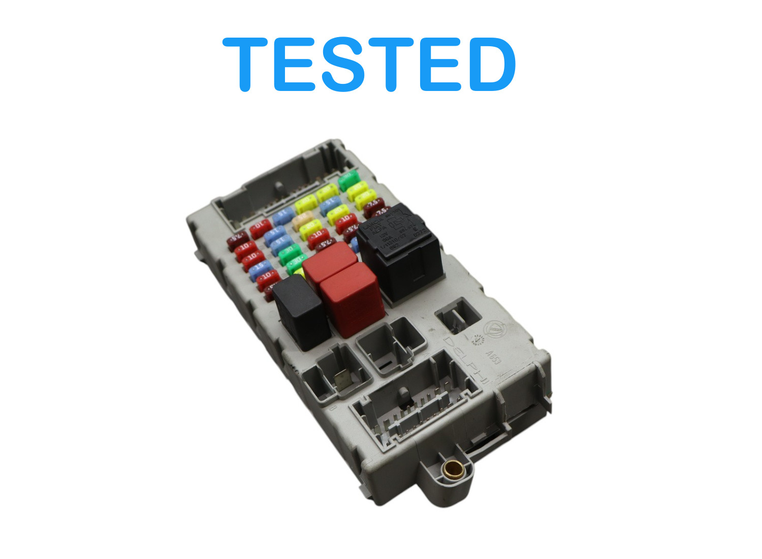 09-13 Maserati Quattroporte S M139 Front Relay Fuse Box Module 406626 Oem