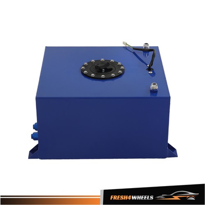 #ad #ad Coated Blue Aluminum Racing drifting Fuel Cell Gas TankLevel Sender 10 Gallon $80.09