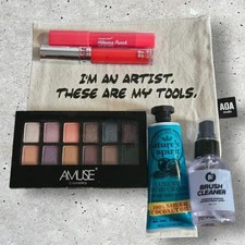 Starter Makeup Kit, Sealed Makeup Lot, 6pc Set Eyeshadow, Lipstick Bag Brand New