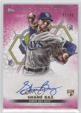 2022 Inception Base Rookie and Emerging Stars Magenta 85/99 Shane Baz Auto 2v5