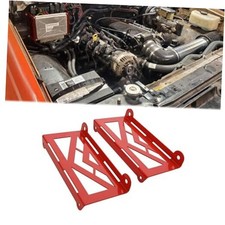 LS1 ECM ECU PCM LSX CNC Cut Engine Computer Mount Bracket Mounting Red