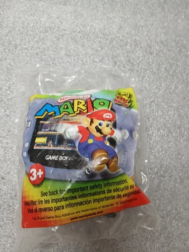 NINTENDO MARIO KART SUPER CIRCUIT WENDY'S KIDS MEAL BRAND NEW 2002 VINTAGE