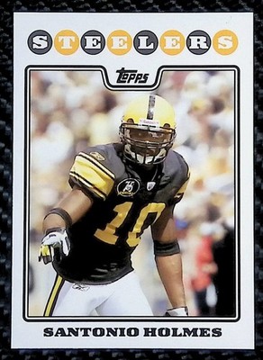 Santonio Holmes - 2008 Topps #120 - Steelers