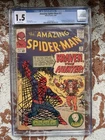 1964 Marvel Comics Amazing Spider-Man 15 CGC 1.5 1st Kraven the Hunter