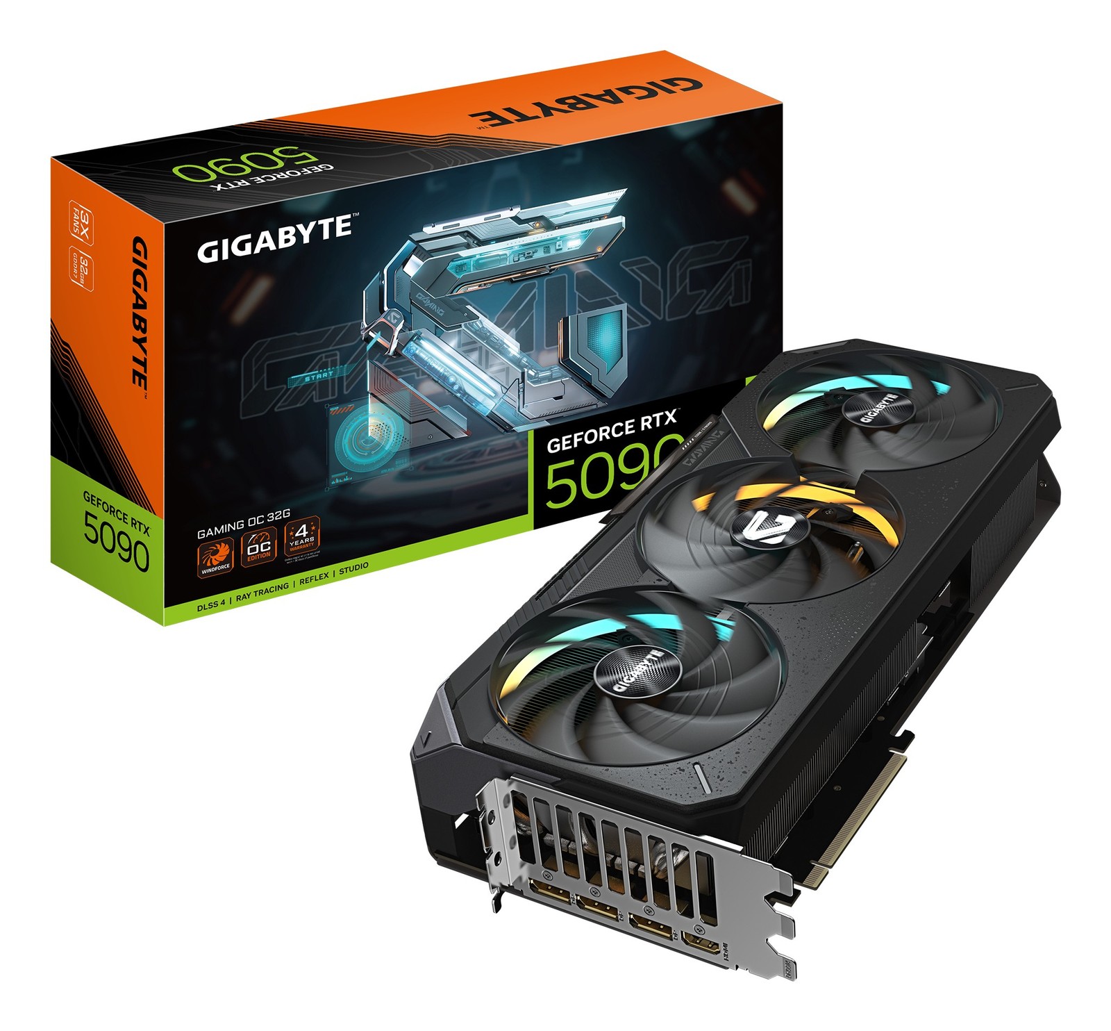 VGA Gigabyte GeForce® RTX 5090 32GB Gaming OC