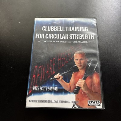 Scott Sonnon Fitness Clubbell Training DVD Circular Strength Rare