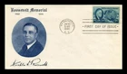 US COVER FRANKLIN D ROOSEVELT MEMORIAM FOUR FREEDOMS FDC SCOTT 933 UNSEALED