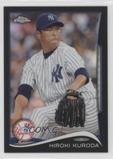 2014 Topps Chrome Black Refractor 23/100 Hiroki Kuroda #27 06z2