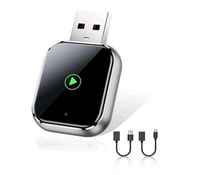 CarPlay Wireless für Apple iPhone - Autoradio Multimedia Dongle für kabelgebundene...