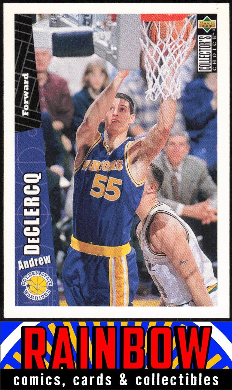 1996-97 Collector's Choice #243 Andrew DeClercq Golden State Warriors