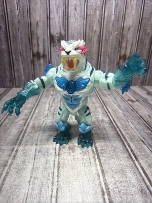 Mr Beast Cryo Lab Collector Action Figure Light Sound Tiger  w/ Working Effects