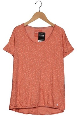 CECIL T-Shirt Damen Shirt Kurzärmliges Oberteil Gr. M Baumwolle Orange #6lbw5jy