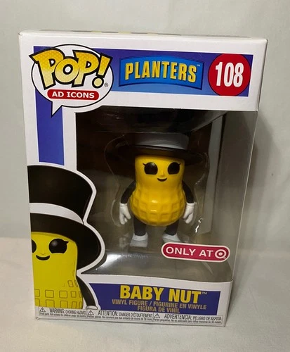 Funko Pop! Ad Icons - Baby Nut - Target (T) (Exclusive) #108 W/ Protector