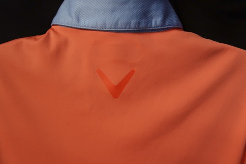 Callaway Orange Button Down Performance Polo (M) OMG!! ⛳️ - Picture 6 of 8