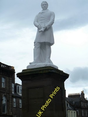 Foto 12x8 Joseph Hume Montrose Die Statue steht in der High Street.  hume wa c2016