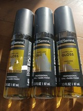 Lot of 3, Tresemme Lamellar Gloss Finishing Oil, Seal  Sleek Finish, 3.3oz