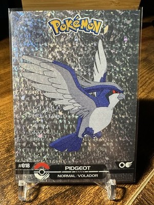 2025 Pokémon Crystal Card Collection #018 Pidgeot Holo Black Dark Edition Hit
