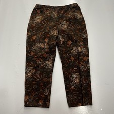 Vintage 90s Bill Blass Rose Camo Pants Unisex 40x30 Size 18W Real Tree Flowers