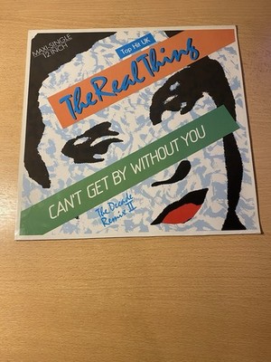 12'' MAXI SINGLE THE REAL THING * Can`t Get By Without You EXTENDED (MINT-) DISCO