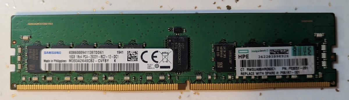 Samsung DDR4 SDRAM 16 GB Capacity per Module Memory (RAM) for sale