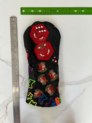 Wood Headcover  - Driver leather RARE Scotty Cameron patchwork by Dormie