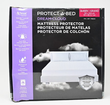 Protect A Bed Dream Cloud Mattress Protector QUEEN 78" X80" DustMite Barrier