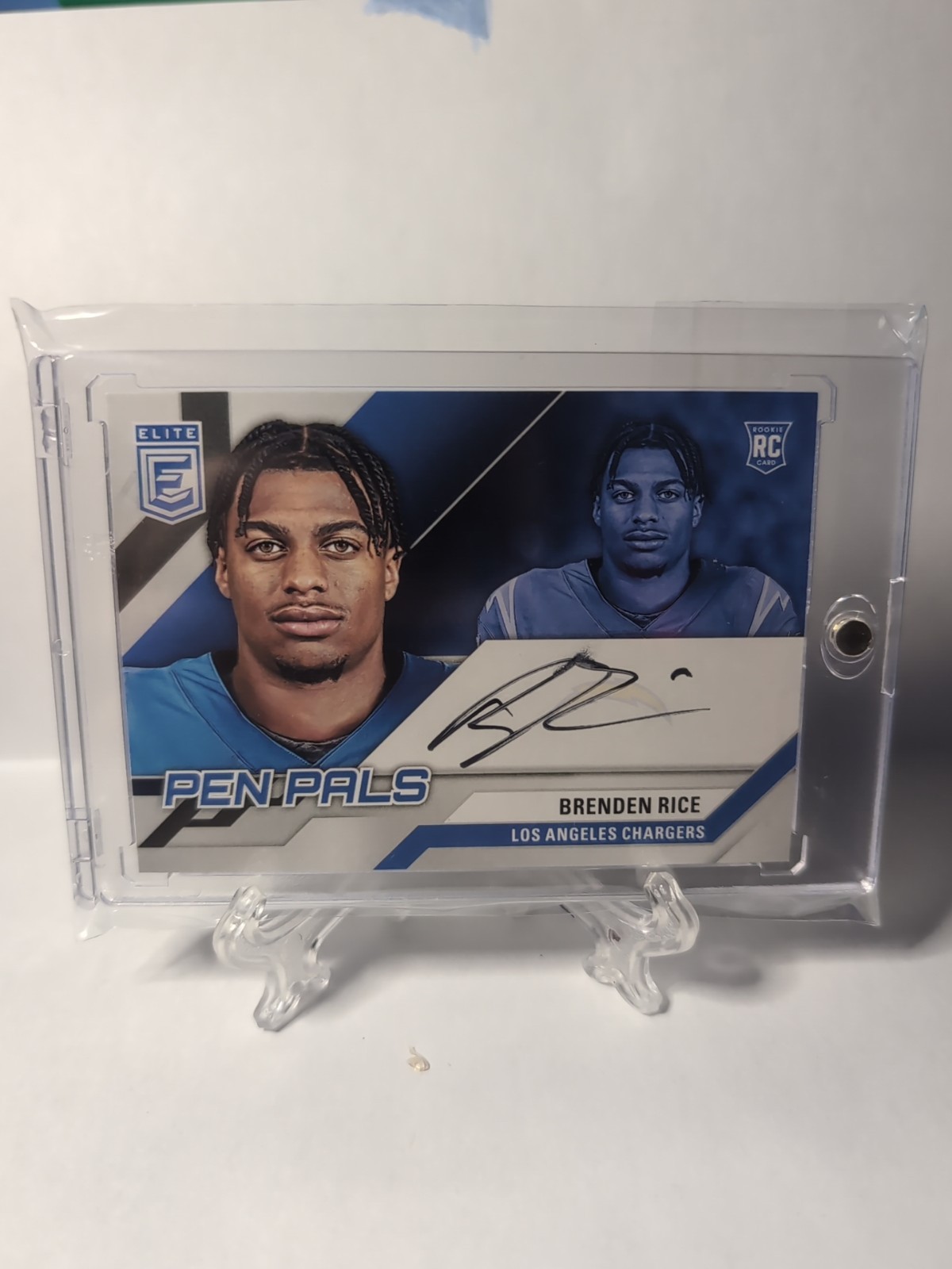 BRENDEN RICE 2024 Elite PEN PALS AUTOGRAPHS #PAL-BRI LOS ANGELES CHARGERS RC